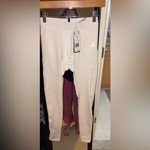 Adidas Men’s White Compression Pants Leggings Tights